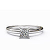 varitsa-jewellers - Solitaire Gold Engagement with 0.35ct Princess Cut Diamond - 01SG03